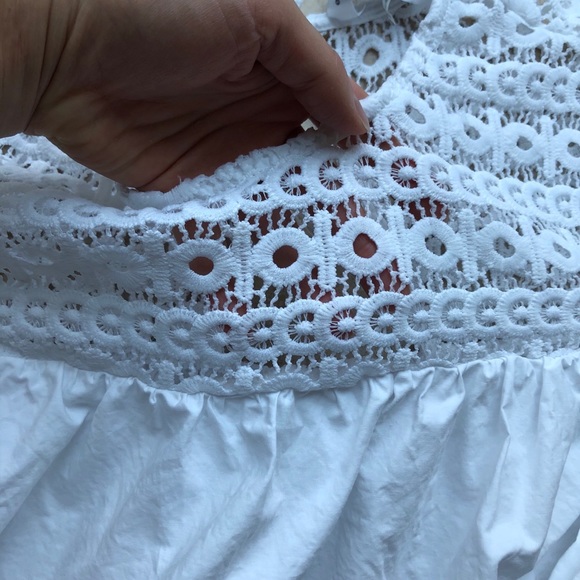 ENDLESS ROSE BOHO BLOUSE,WHITE, XS,NWOT - Picture 4 of 5